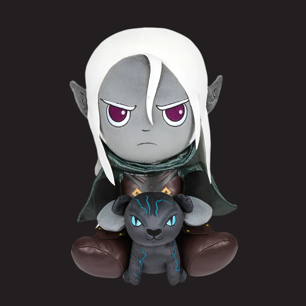 Dungeons & Dragons Drizzt and Guenhwyvar 13" Plush by Kidrobot