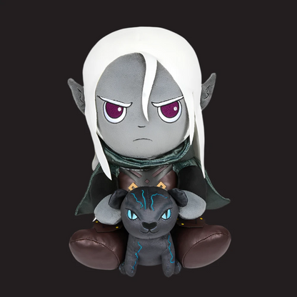 Dungeons & Dragons Drizzt and Guenhwyvar 13" Plush by Kidrobot