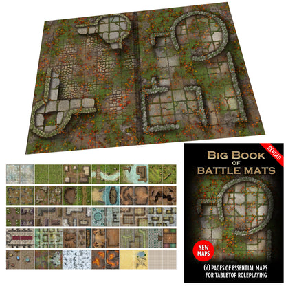 Big Book of Battle Mats Revised A4 product overview