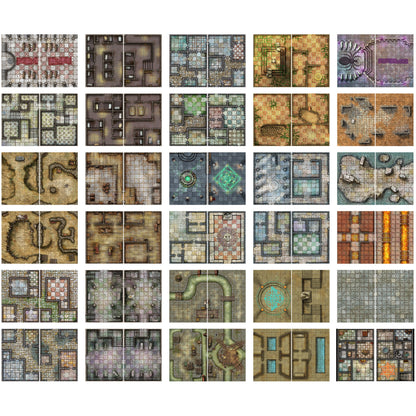 Cells & Shrines complete battle map collection