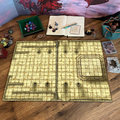 Dragon Lairs & Dungeons battle map tabletop scene five