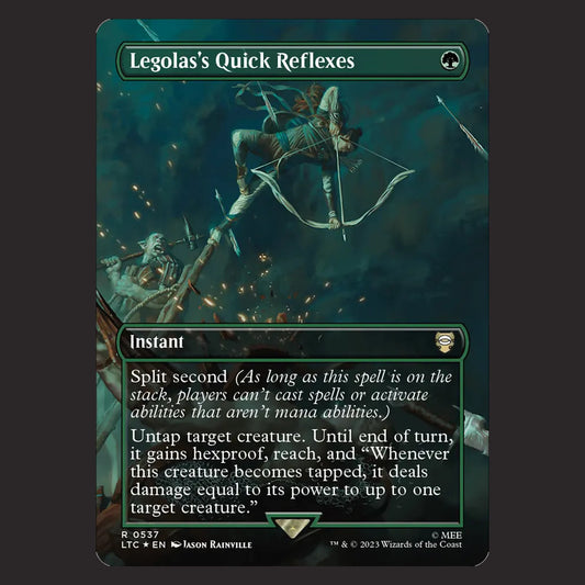 MTG Legolas Quick Reflexes [LTC 537]