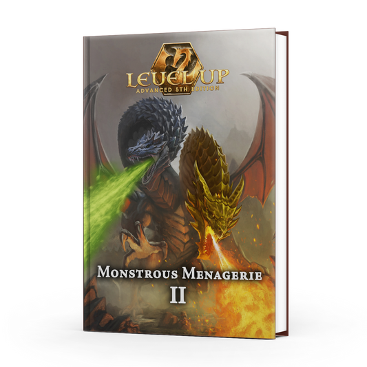 Level Up Advenced 5e - Monstrous Menagerie 2 Hordes & Heroes - Hardcover & Digital