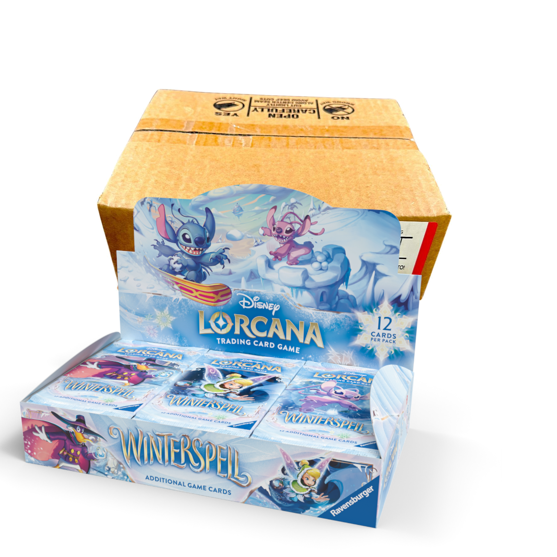 Winterspell Booster Display Case with 4 booster boxes