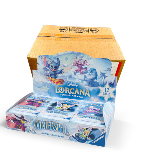 Winterspell Booster Display Case with 4 booster boxes