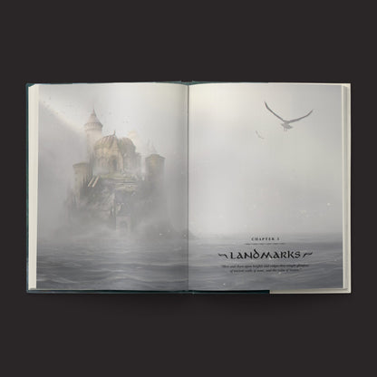 The Lord of the Rings RPG 5e, Keepers of the Elven-rings interior rules and artwork spread 3