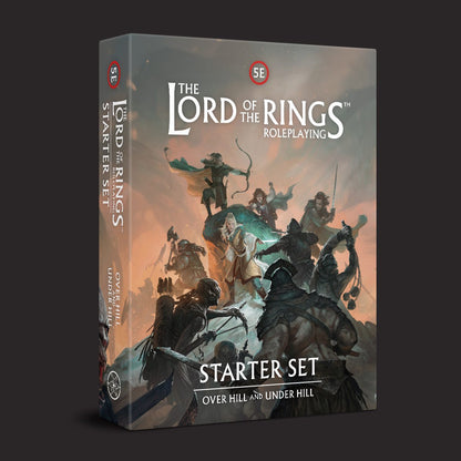 The Lord Of The Rings Roleplaying 5E Starter Set alternate product presentation