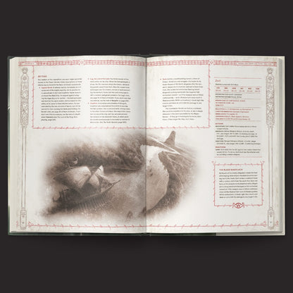 The Lord of the Rings RPG 5e, Trials of Saruman interior rules and artwork spread 4