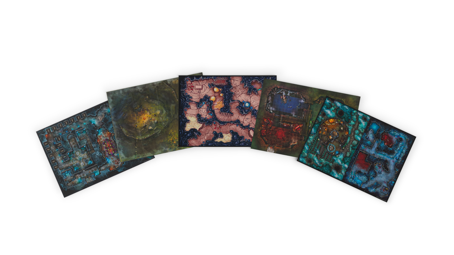 D&D The Horrors Within: Map Pack - Preorder