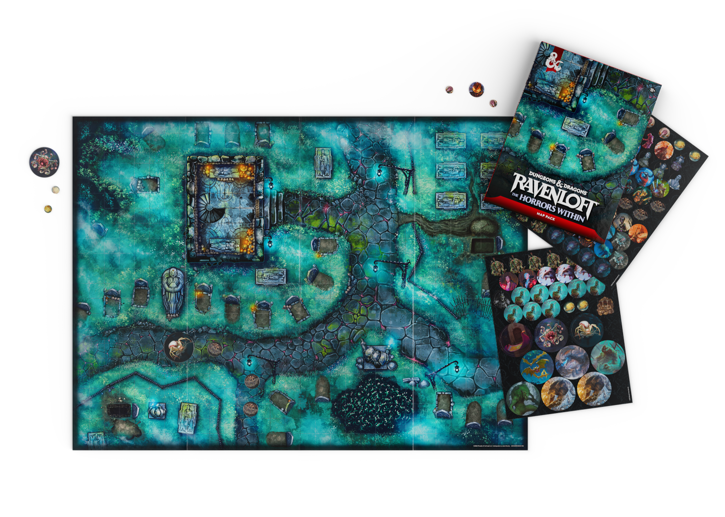 D&D The Horrors Within: Map Pack - Preorder