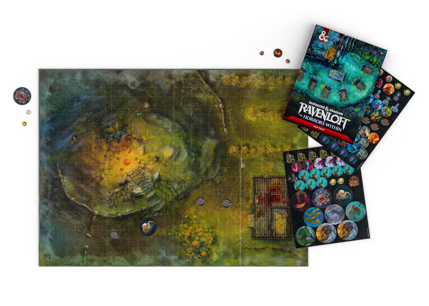 D&D The Horrors Within: Map Pack - Preorder