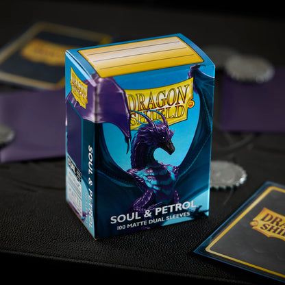Dragon Shield Soul & Petrol Matte Dual Sleeves