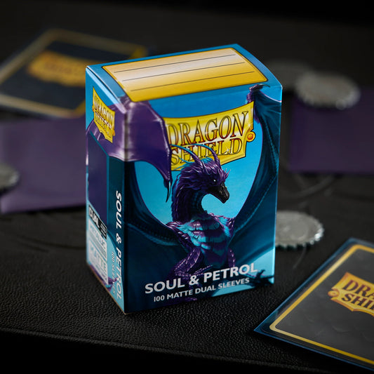 Dragon Shield Soul & Petrol Matte Dual Sleeves