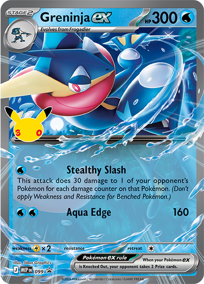 Pokémon TCG 30th Celebration product artwork shown with Pokémon TCG 30th Celebration 5 Booster Tin