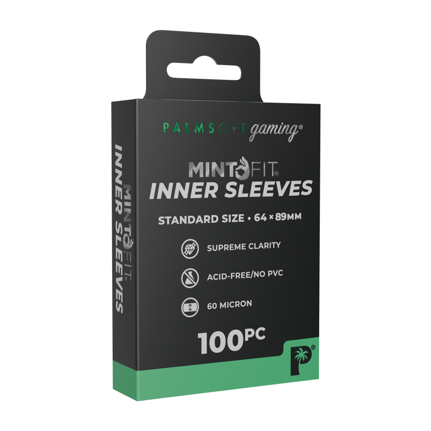 Palms Off Gaming MintFit Inner Sleeves Standard Size