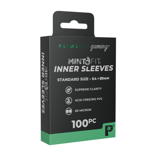 Palms Off Gaming MintFit Inner Sleeves Standard Size