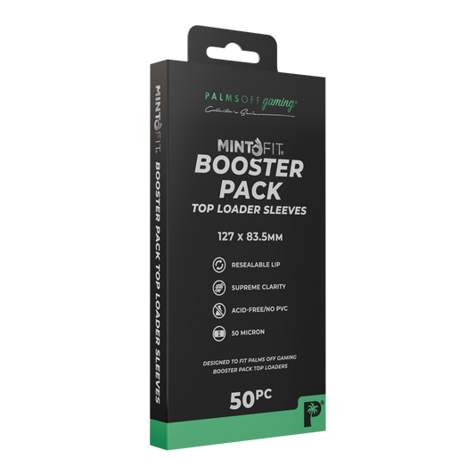 Palms Off Gaming MintFit Booster Pack Card Loader Sleeves