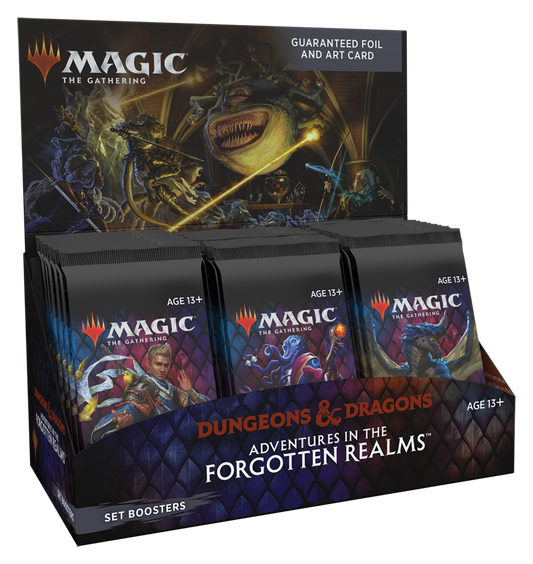Magic Adventures in the Forgotten Realms Set Booster Box