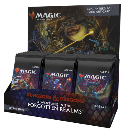 Magic Adventures in the Forgotten Realms Set Booster Box