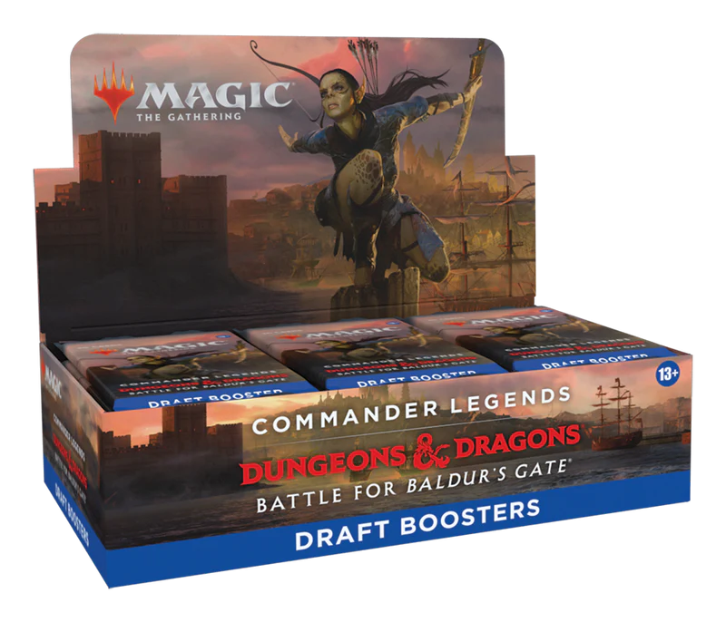 Magic Commander Legends: Battle for Baldurs Gate Draft Booster Display