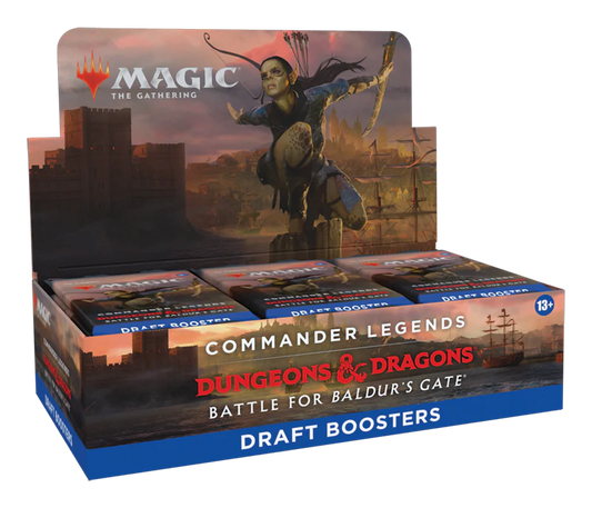 Magic Commander Legends: Battle for Baldurs Gate Draft Booster Display
