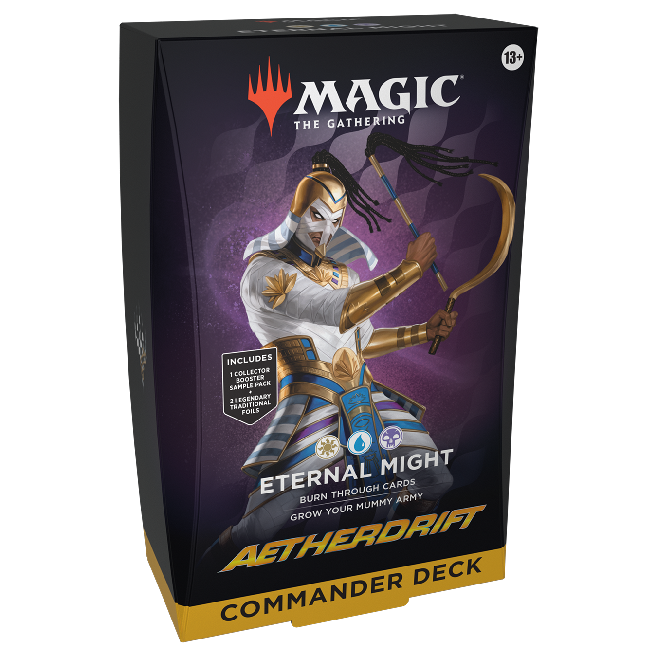 MTG white blue black Aetherdrift Commander deck