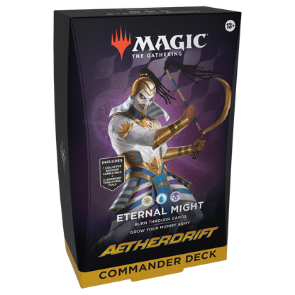 MTG white blue black Aetherdrift Commander deck