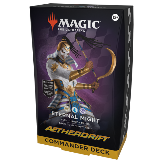 MTG Aetherdrift Eternal Might Commander Deck