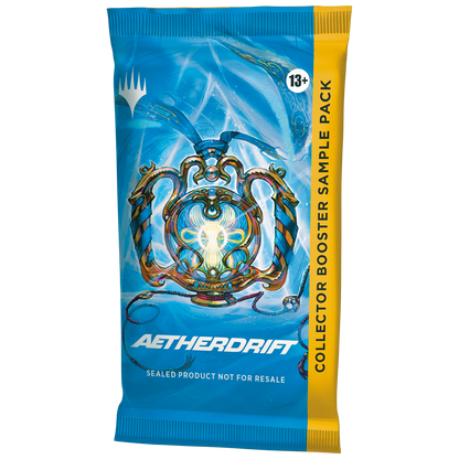 MTG Aetherdrift Commander Deck with Sample Collector Booster