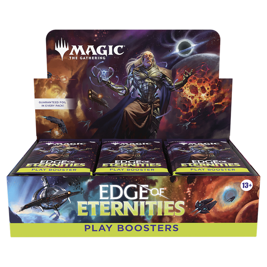 Edge of Eternities sealed booster display