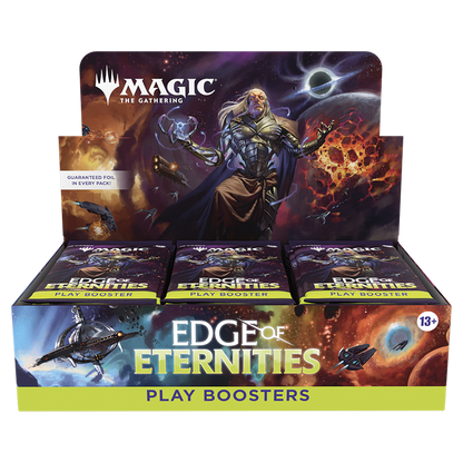 Edge of Eternities sealed booster display