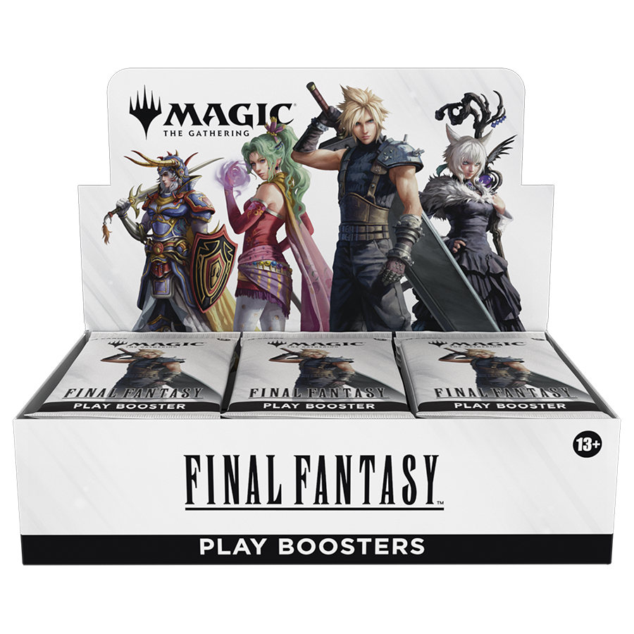 Final Fantasy Play Booster Display