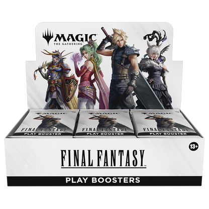 Final Fantasy Play Booster Display