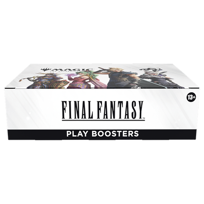 Final Fantasy sealed Play Booster Display