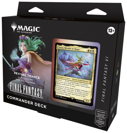 Magic Final Fantasy - Commander Deck Display