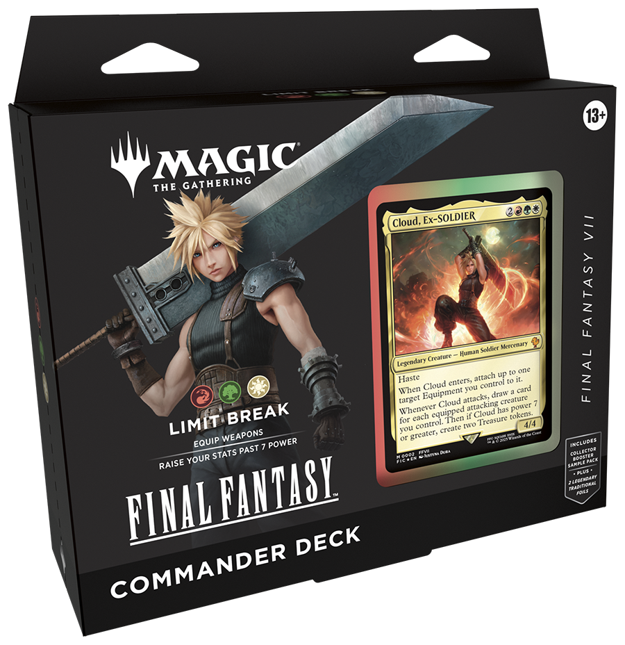 Magic Final Fantasy - Commander Deck Display