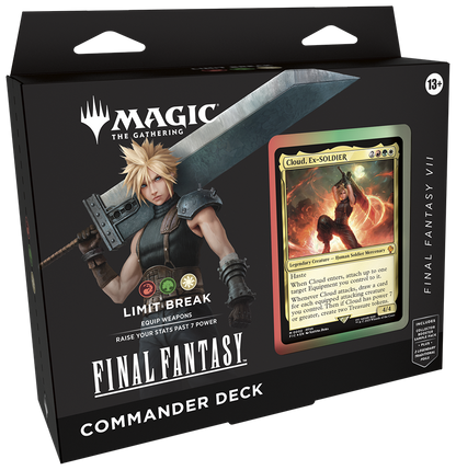 Magic Final Fantasy - Commander Deck Display