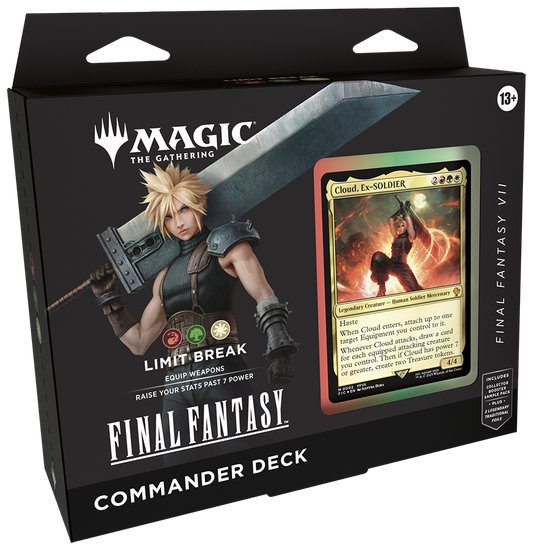 Magic Final Fantasy - Commander Deck FINAL FANTASY VII Commander Deck - Limit Break