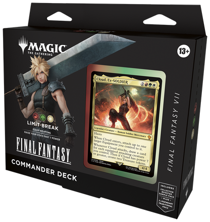 Magic Final Fantasy - Commander Deck FINAL FANTASY VII Commander Deck - Limit Break