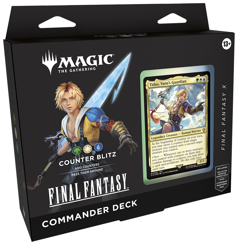 Magic Final Fantasy - Commander Deck FINAL FANTASY X Commander Deck - Counter Blitz