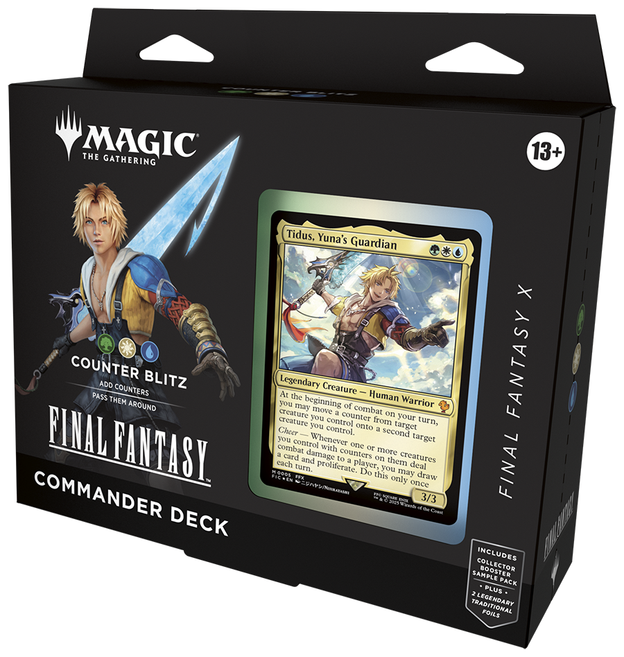 Magic Final Fantasy - Commander Deck Display