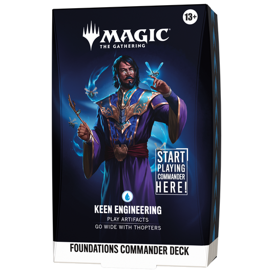 Magic The Gathering: Foundations Commander Deck - Keen Engineering