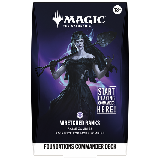 Magic The Gathering: Foundations Commander Deck - Wretched Ranks
