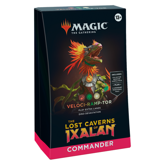 Magic The Lost Caverns of Ixalan Commander Deck (Veloci-ramp-tor)