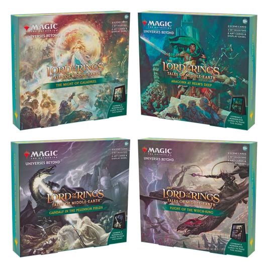 Magic Lord of the Rings - Scene Box Bundle - All 4 Scene Boxes