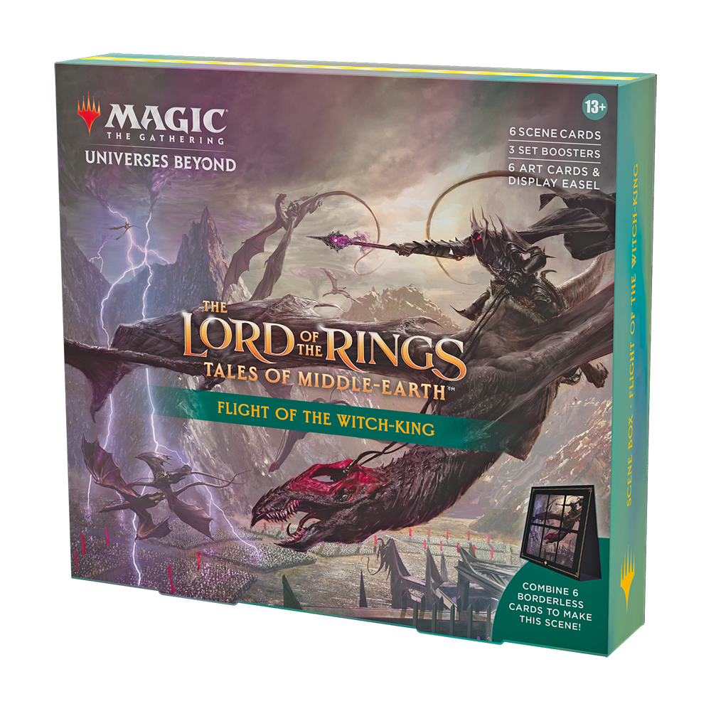 Magic Lord of the Rings - Scene Box Flight of the Witch-King