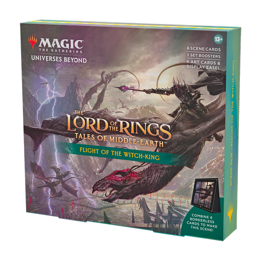Magic Lord of the Rings - Scene Box Flight of the Witch-King
