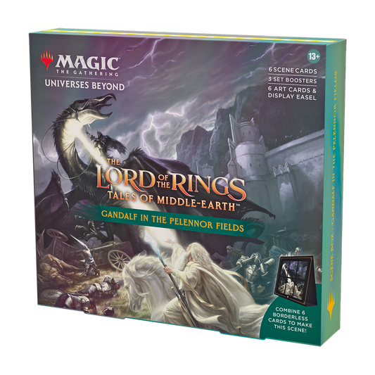 Magic Lord of the Rings - Scene Box Gandalf in the Pelennor Fields