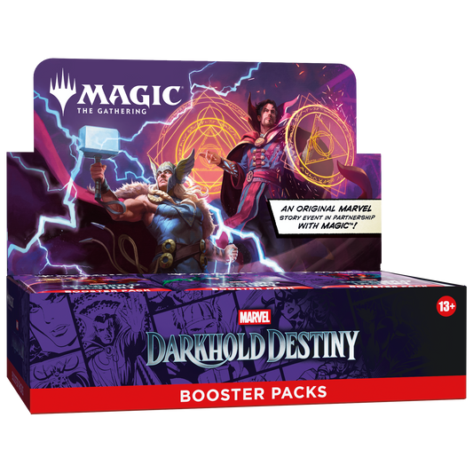 MTG Marvel Darkhold Destiny 30-pack Booster Box packaging
