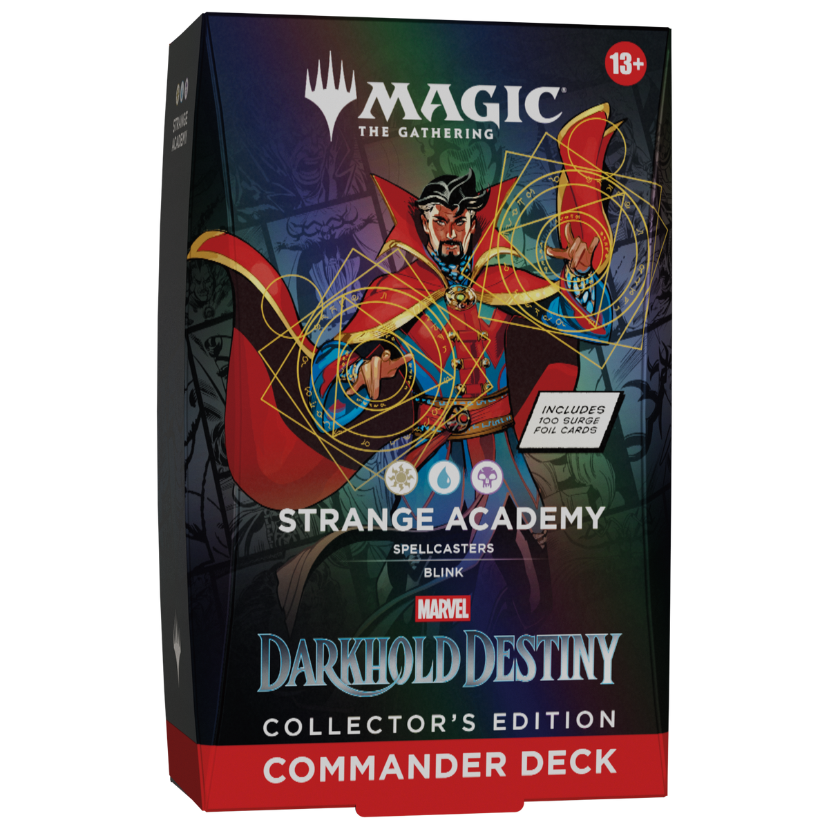 MTG Marvel Darkhold Destiny Strange Academy Collector's Edition Commander Deck packaging